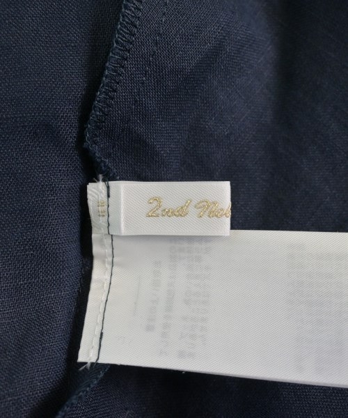 2nd NOLLEY'S（セカンドノーリーズ）ロング・マキシ丈スカート 紺 サイズ:2(M位) レディース/2200615123066