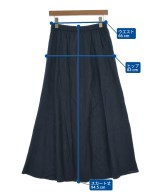 2nd NOLLEY'S（セカンドノーリーズ）ロング・マキシ丈スカート 紺 サイズ:2(M位) レディース/2200615123066