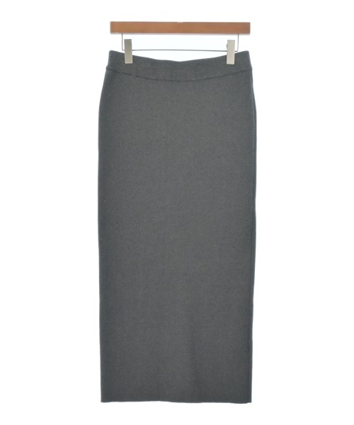 2nd NOLLEY'S（セカンドノーリーズ）ロング・マキシ丈スカート グレー サイズ:2(M位) レディース/2200671749026