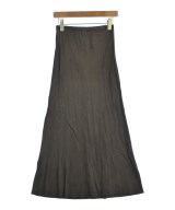 2nd NOLLEY'S（セカンドノーリーズ）ロング・マキシ丈スカート 茶 サイズ:2(M位) レディース/2200679820048