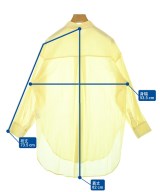 2nd NOLLEY'S（セカンドノーリーズ）カジュアルシャツ 黄 サイズ:F レディース/2200679820086