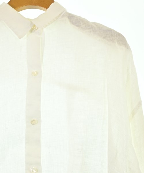 2nd NOLLEY'S（セカンドノーリーズ）カジュアルシャツ 白 サイズ:1(S位) レディース/2200679820093