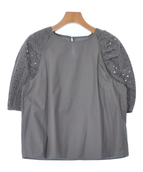 2nd NOLLEY'S(セカンドノーリーズ)ブラウス グレー サイズ:38(M位)/2200653200132
