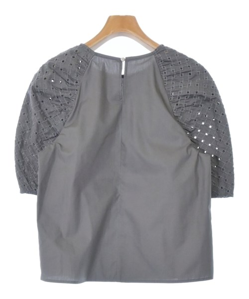 2nd NOLLEY'S（セカンドノーリーズ）ブラウス グレー サイズ:38(M位) レディース/2200653200132