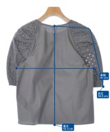 2nd NOLLEY'S（セカンドノーリーズ）ブラウス グレー サイズ:38(M位) レディース/2200653200132