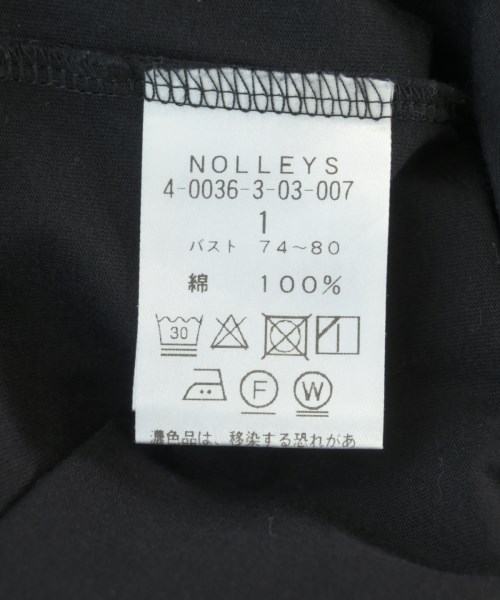 2nd NOLLEY'S（セカンドノーリーズ）Tシャツ・カットソー 黒 サイズ:1(S位) レディース/2200709196181