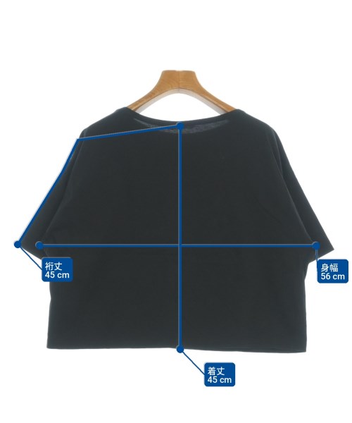 2nd NOLLEY'S（セカンドノーリーズ）Tシャツ・カットソー 黒 サイズ:1(S位) レディース/2200709196181