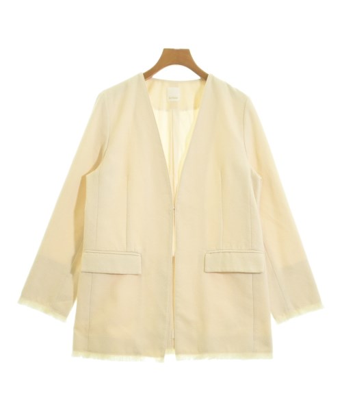 2nd NOLLEY'S(セカンドノーリーズ)カジュアルジャケット 白 サイズ:38(M位)/2200636639010