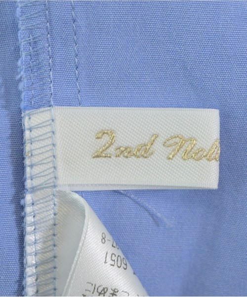 2nd NOLLEY'S（セカンドノーリーズ）ブラウス 青 サイズ:F レディース/2200648276043