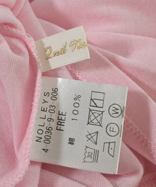 2nd NOLLEY'S（セカンドノーリーズ）Tシャツ・カットソー ピンク サイズ:F レディース/2200670851065