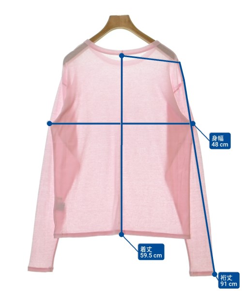 2nd NOLLEY'S（セカンドノーリーズ）Tシャツ・カットソー ピンク サイズ:F レディース/2200670851065