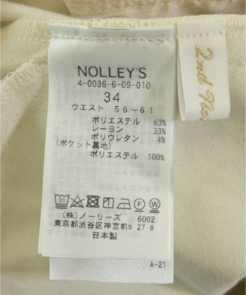 2nd NOLLEY'S（セカンドノーリーズ）その他 白 サイズ:34(XS位) レディース/2200722676035