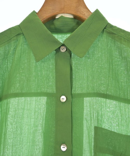 2nd NOLLEY'S（セカンドノーリーズ）カジュアルシャツ 緑 サイズ:F レディース/2200728287075
