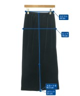 2nd NOLLEY'S（セカンドノーリーズ）ロング・マキシ丈スカート 黒 サイズ:38(M位) レディース/2200676672046