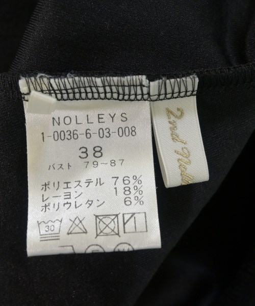 2nd NOLLEY'S（セカンドノーリーズ）Tシャツ・カットソー 黒 サイズ:38(M位) レディース/2200681919068