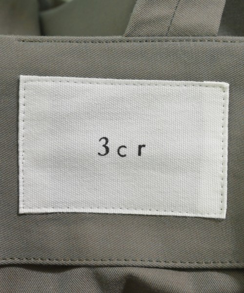 3cr（スリークラフトルーム）オールインワン/サロペット カーキ サイズ:1(S位) レディース/2200625757121