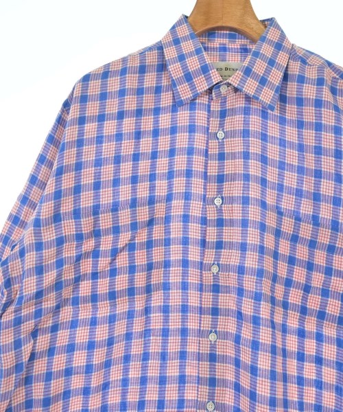 ALFRED DUNHILL（アルフレッドダンヒル）カジュアルシャツ 青 サイズ:M レディース/2200628672063