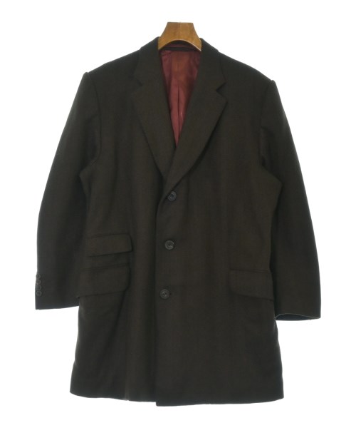 ALFRED DUNHILL(アルフレッドダンヒル)チェスターコート 茶 サイズ:-(XL位)/2200665406010