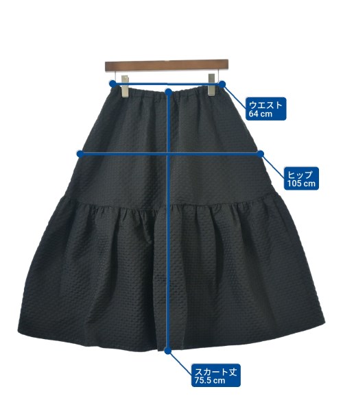 AMICA（アミカ）ロング・マキシ丈スカート 黒 サイズ:-(M位) レディース/2200657186388