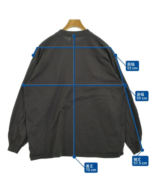 blurhmsROOTSTOCK（ブラームスルーツストック）Tシャツ・カットソー グレー サイズ:3(L位) メンズ/2200634823077