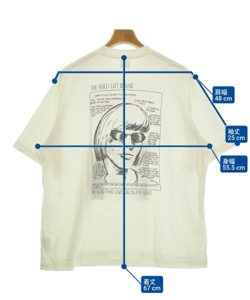 blurhmsROOTSTOCK（ブラームスルーツストック）Tシャツ・カットソー 白 サイズ:2(M位) メンズ/2200626080020