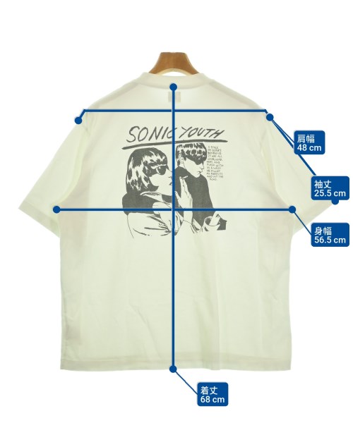 blurhmsROOTSTOCK（ブラームスルーツストック）Tシャツ・カットソー 白 サイズ:2(M位) メンズ/2200626080037