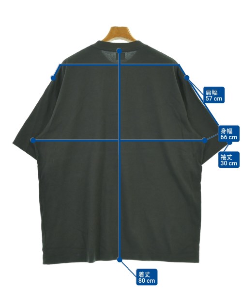 blurhmsROOTSTOCK（ブラームスルーツストック）Tシャツ・カットソー グレー サイズ:4(XL位) メンズ/2200542784262