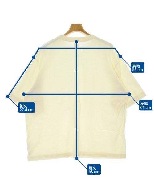 blurhmsROOTSTOCK（ブラームスルーツストック）Tシャツ・カットソー 黄 サイズ:3(L位) メンズ/2200681325111