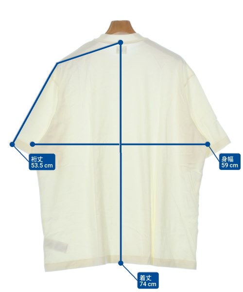 blurhmsROOTSTOCK（ブラームスルーツストック）Tシャツ・カットソー 白 サイズ:4(XL位) メンズ/2200655017127