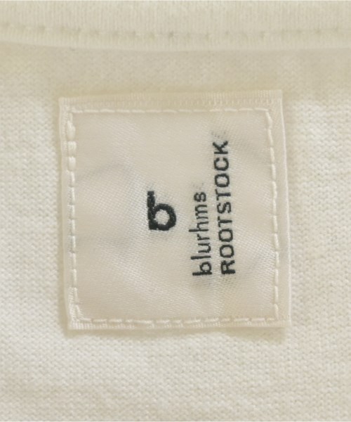 blurhmsROOTSTOCK（ブラームスルーツストック）Tシャツ・カットソー 白 サイズ:2(M位) メンズ/2200711063044