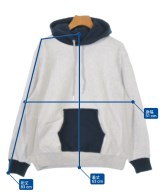 blurhmsROOTSTOCK（ブラームスルーツストック）パーカー グレー サイズ:F レディース/2200713701081