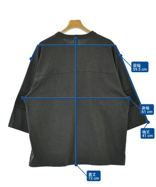 blurhmsROOTSTOCK（ブラームスルーツストック）Tシャツ・カットソー グレー サイズ:3(L位) メンズ/2200717644063