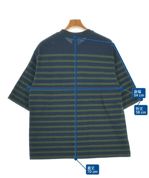 blurhmsROOTSTOCK（ブラームスルーツストック）Tシャツ・カットソー 紺 サイズ:1(S位) メンズ/2200717759033