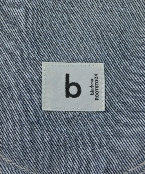 blurhmsROOTSTOCK（ブラームスルーツストック）デニムジャケット 青 サイズ:3(L位) メンズ/2200645988079