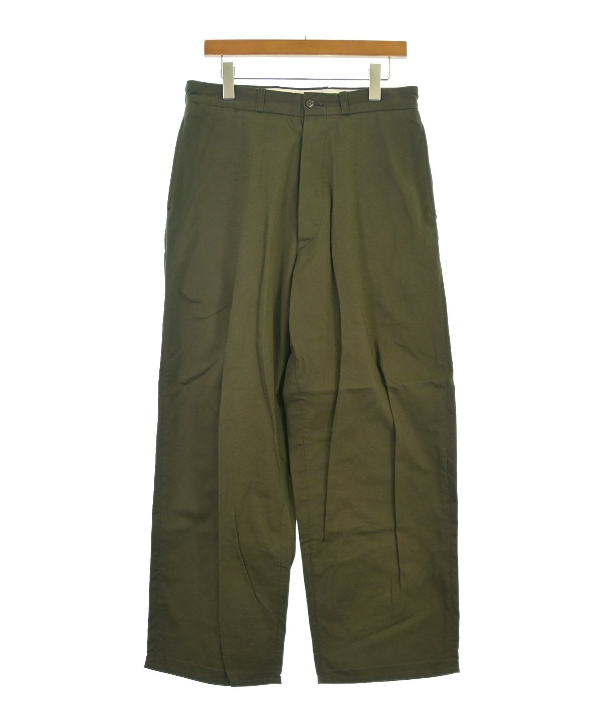 blurhmsROOTSTOCK（ブラームスルーツストック）チノパン カーキ サイズ