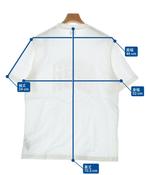 blurhmsROOTSTOCK（ブラームスルーツストック）Tシャツ・カットソー 白 サイズ:3(S位) メンズ/2200647531020