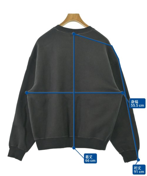 blurhmsROOTSTOCK（ブラームスルーツストック）スウェット 黒 サイズ:3(L位) メンズ/2200664861018