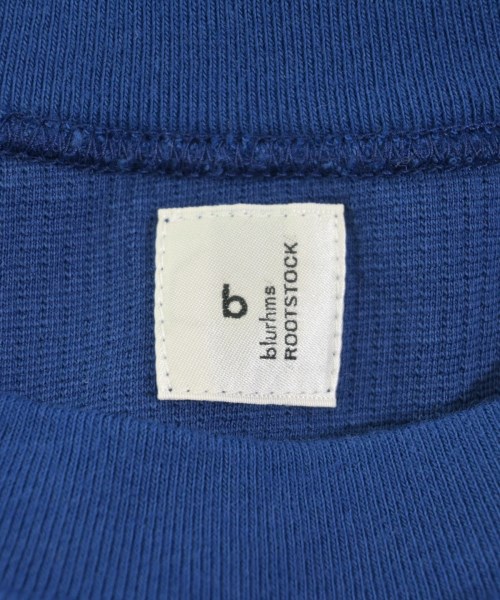 blurhmsROOTSTOCK（ブラームスルーツストック）Tシャツ・カットソー 青 サイズ:2(M位) メンズ/2200733915079