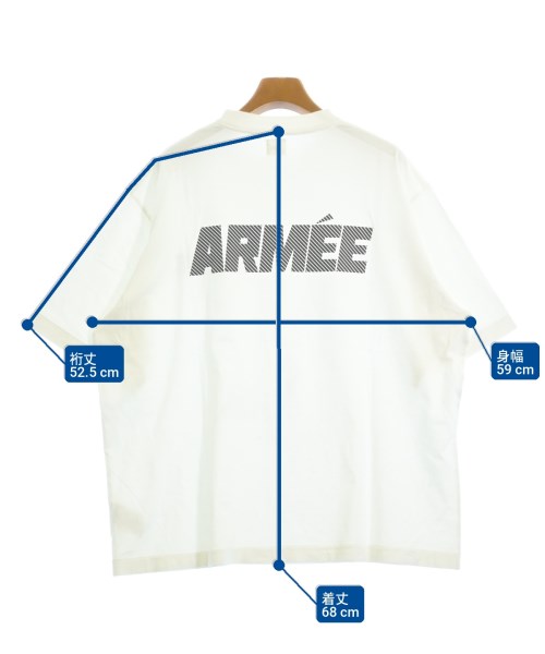 blurhmsROOTSTOCK（ブラームスルーツストック）Tシャツ・カットソー 白 サイズ:2(M位) メンズ/2200721054155