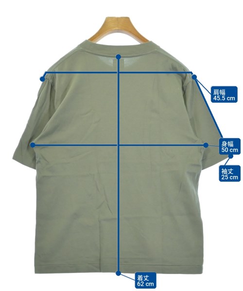 blurhmsROOTSTOCK（ブラームスルーツストック）Tシャツ・カットソー 緑 サイズ:0(XS位) メンズ/2200721214603