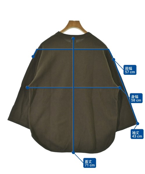 blurhmsROOTSTOCK（ブラームスルーツストック）Tシャツ・カットソー 茶 サイズ:-(M位) メンズ/2200728705104
