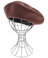 CANDY WOOD（キャンディーウッド）ハンチング・ベレー帽 茶 サイズ:- レディース/2200641889110