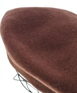 CANDY WOOD（キャンディーウッド）ハンチング・ベレー帽 茶 サイズ:- レディース/2200641889110