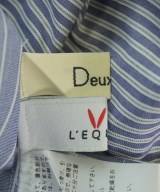 Deux cle（ドゥクレ）カジュアルシャツ 青 サイズ:40(M位) レディース/2200669106046