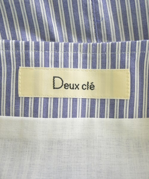 Deux cle（ドゥクレ）ロング・マキシ丈スカート 青 サイズ:40(M位) レディース/2200669106053