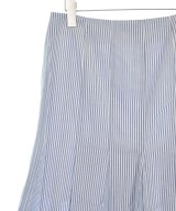 Deux cle（ドゥクレ）ロング・マキシ丈スカート 青 サイズ:40(M位) レディース/2200669106053