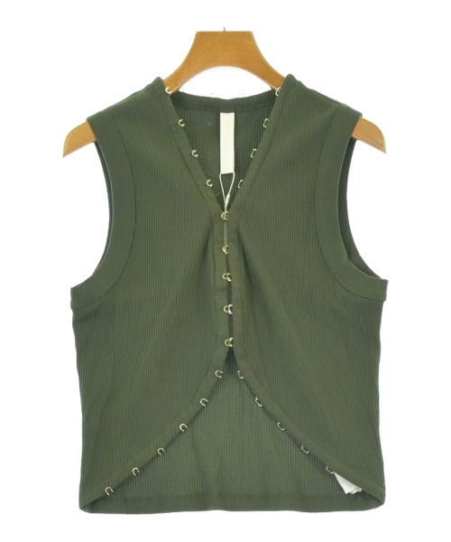 DION LEE(ディオンリー)ベスト カーキ サイズ:XL/2200677687025