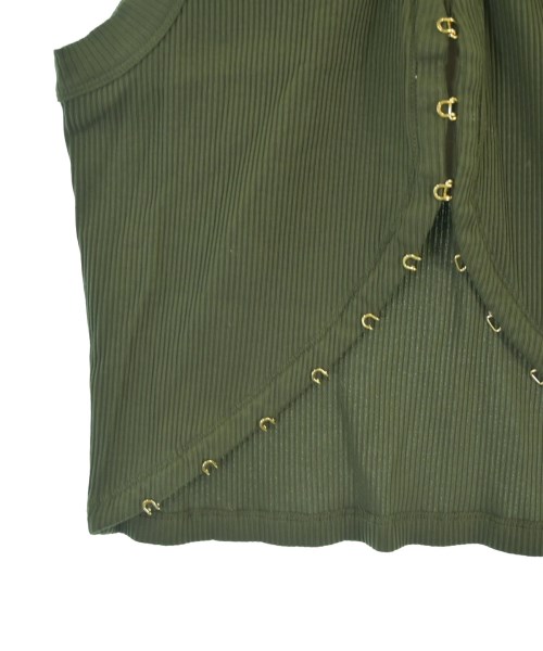 DION LEE（ディオンリー）ベスト カーキ サイズ:XL レディース/2200677687025