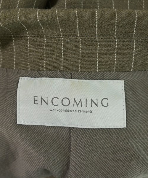 ENCOMING（インカミング）カジュアルジャケット カーキ サイズ:S メンズ/2200677951041