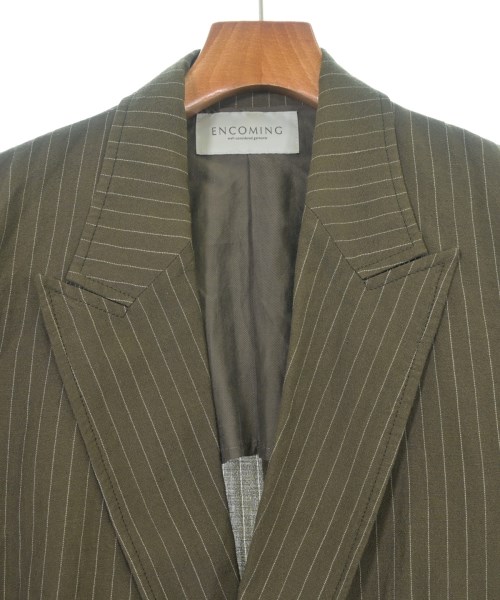 ENCOMING（インカミング）カジュアルジャケット カーキ サイズ:S メンズ/2200677951041